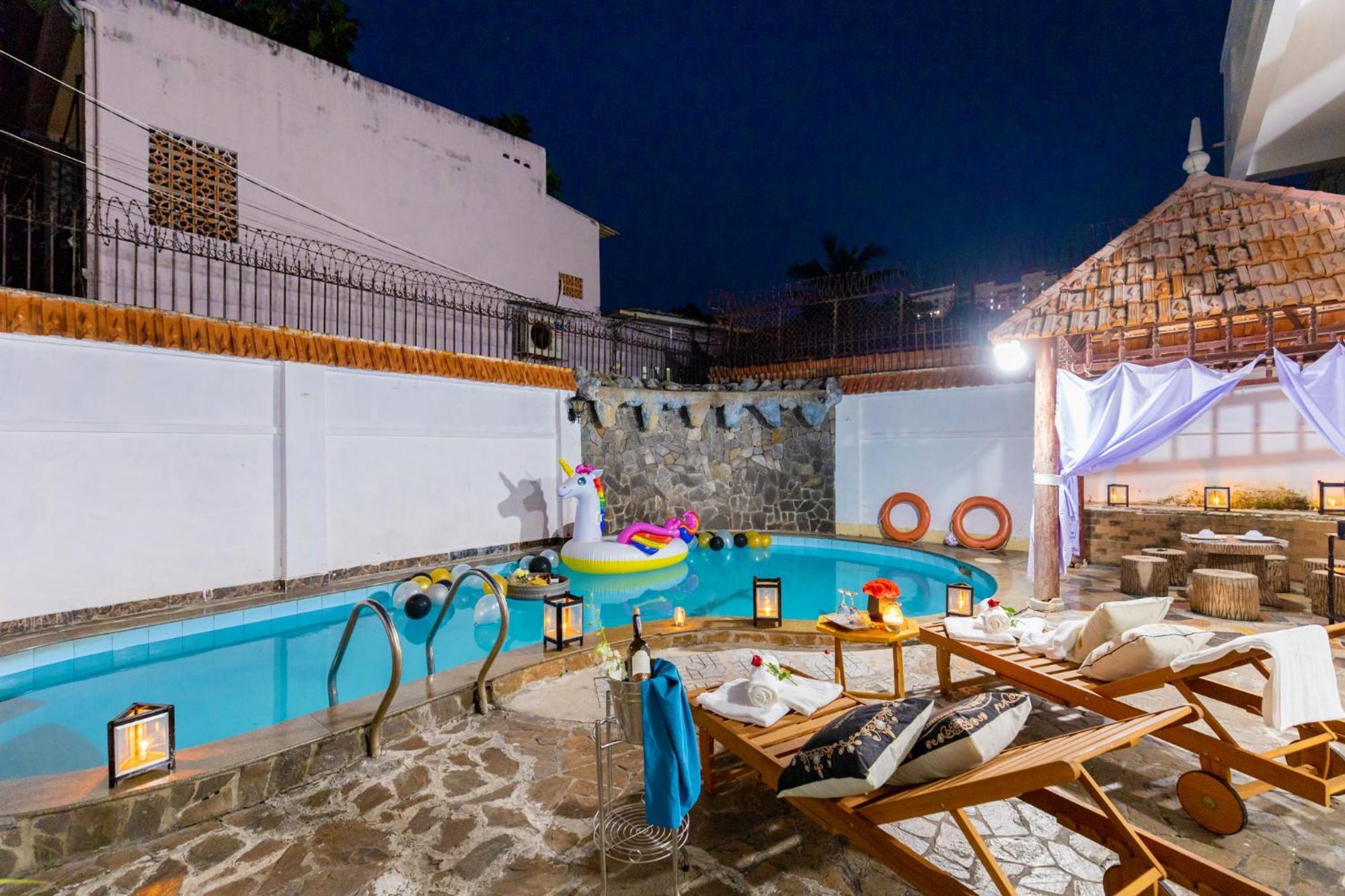 Palm Villa 02 - 4 Bedrooms Bida Pool In Vungtau Вунг Тау Екстериор снимка